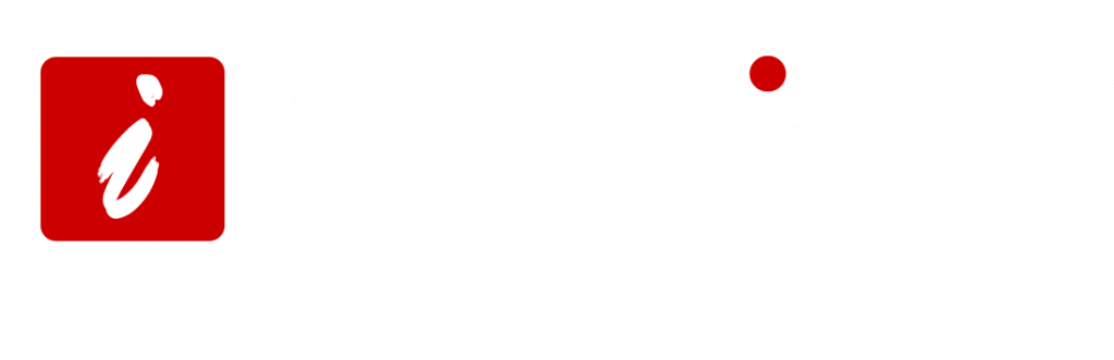 Logo of IMG in white